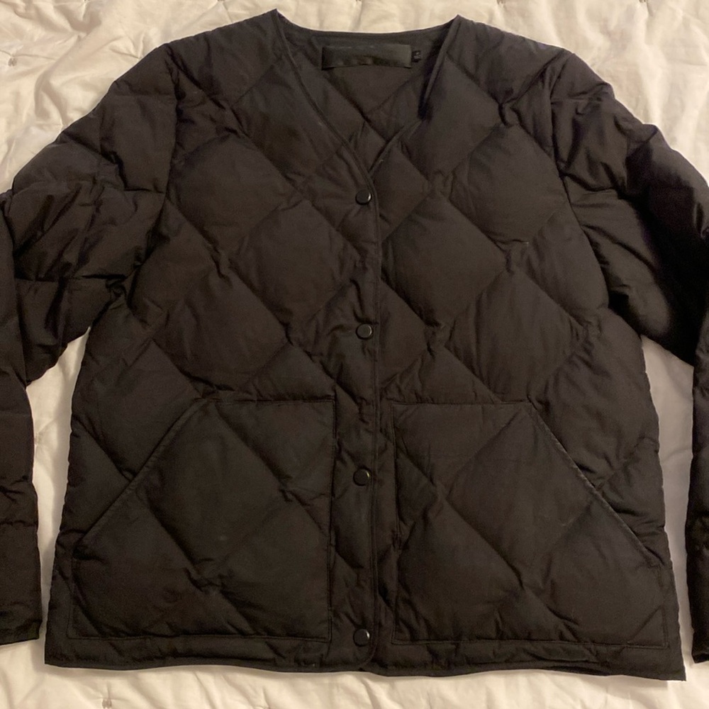 Jenni Kayne Women's Black Quilted Jacket